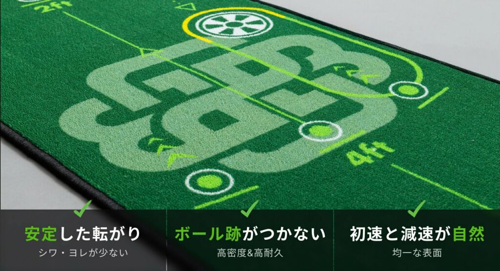 静音・高品質素材でお手入れ不要、収納も楽