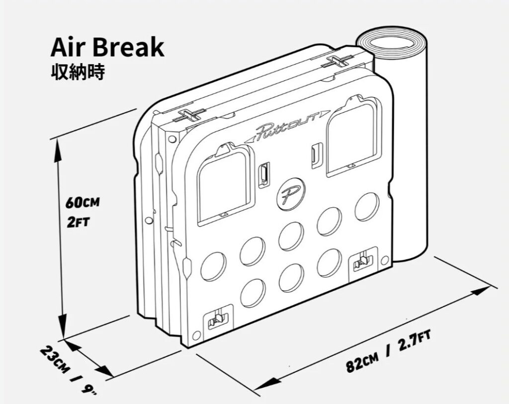 折りたたみ時の収納性