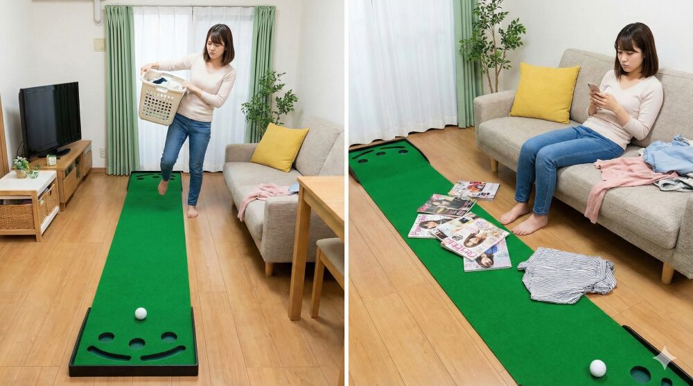 部屋で邪魔になり練習が続かないリスク