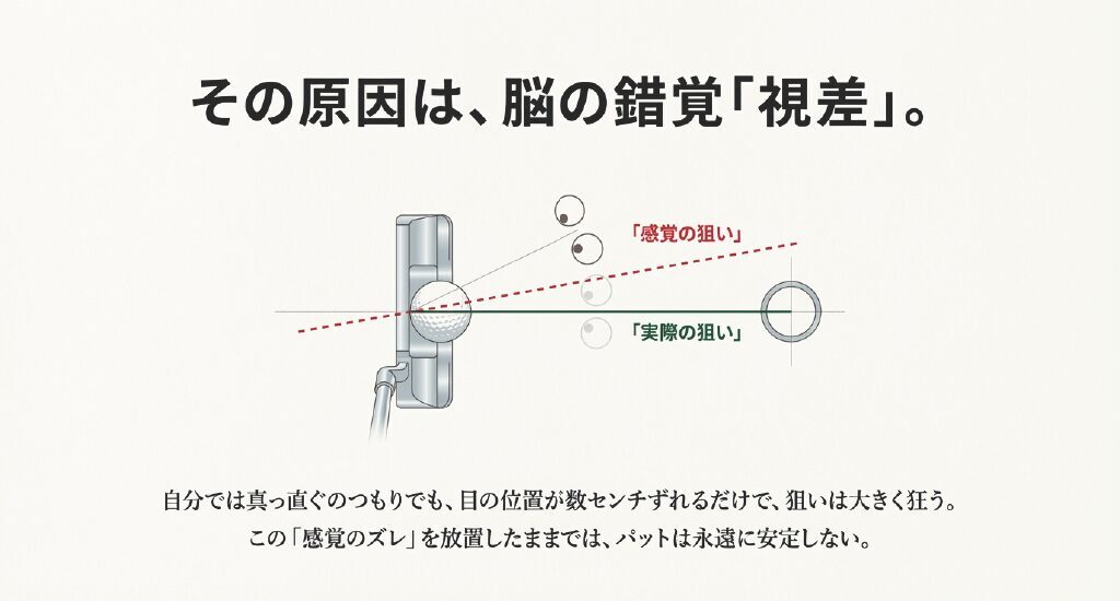 なぜ「視差」を消すと入るのか？