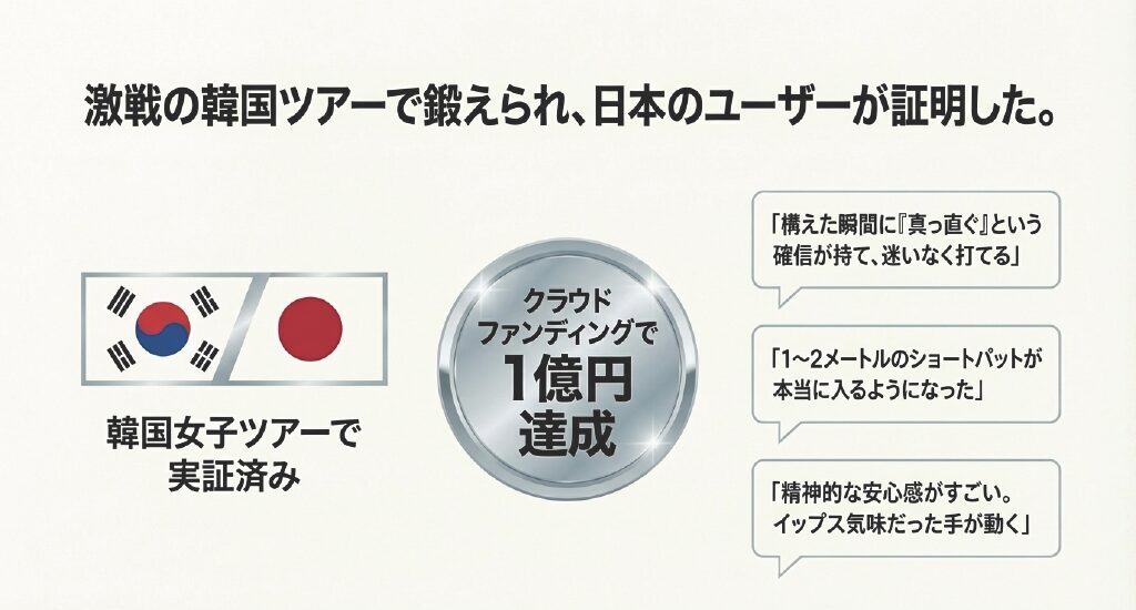 韓国ツアーで鍛えられた実力