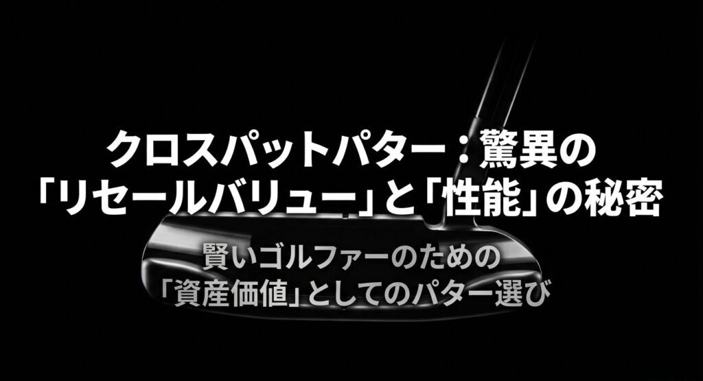 クロスパットパターの驚異的なリセールバリューと性能の秘密を示すタイトルスライド