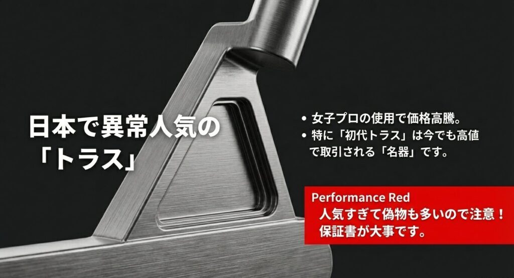 日本で異常な人気を誇るトラスパターは価格が高騰しています