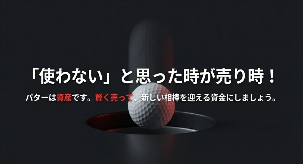 使わないと思った時がパターの売り時です