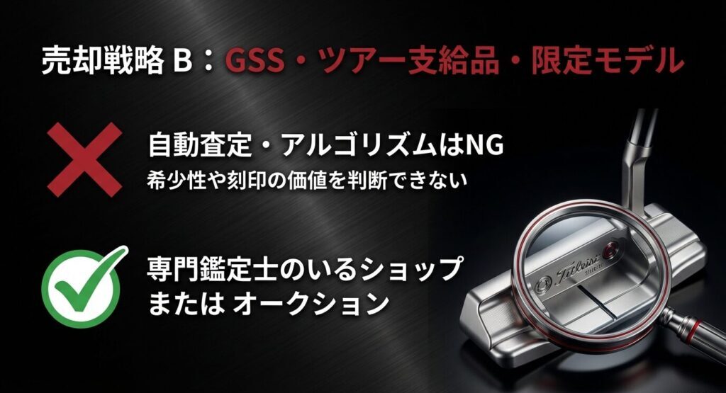 自動査定を避け、希少性や刻印の価値を判断できる専門鑑定士のいるショップやオークションを利用する戦略