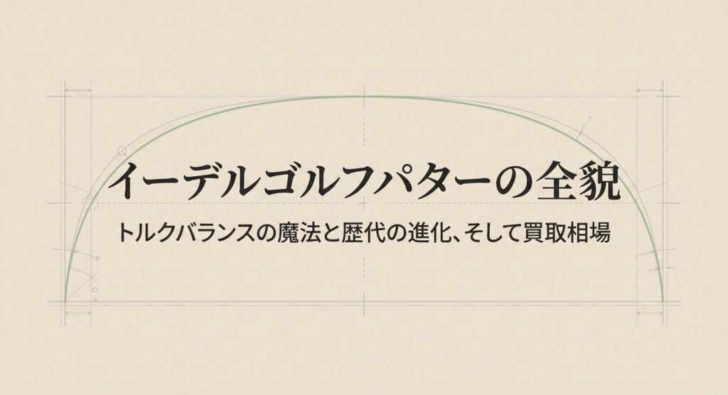 イーデルゴルフパターの全貌とトルクバランスの進化・買取相場